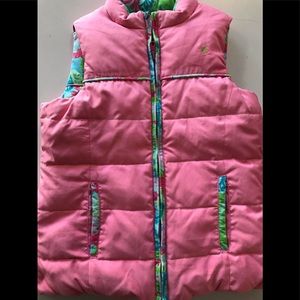 Reversible down vest